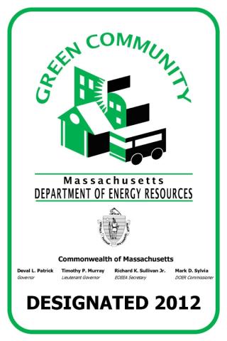 green community designation 2012